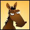 Say Good luck with this Joke Horse shoe e-Card!