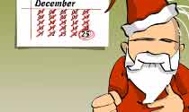 Santa Training eCard