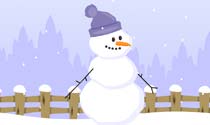 Snowman Stick-up! eCard
