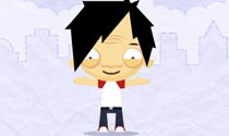 Boy hug eCard