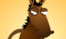 Horse shoe eCard