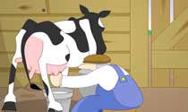Flirting Cow eCard