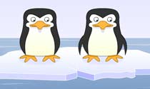 Lazy Penguin eCard