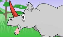Horny Rhino eCard