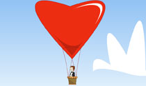 Love Balloon eCard