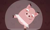 Valentine Hog eCard