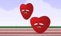 You make my heart race eCard